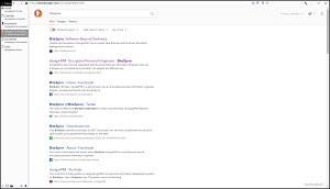 doogie®PIM web browser screenshot